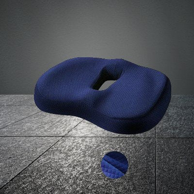 Coussin de Chaise - CoccyxReliefHip™ - Bleu - Confort voiture