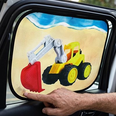 Pare soleil voiture bébé facile à fixer