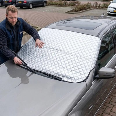 Pare-soleil voiture pare-brise avant homme couvre son pare-brise facilement
