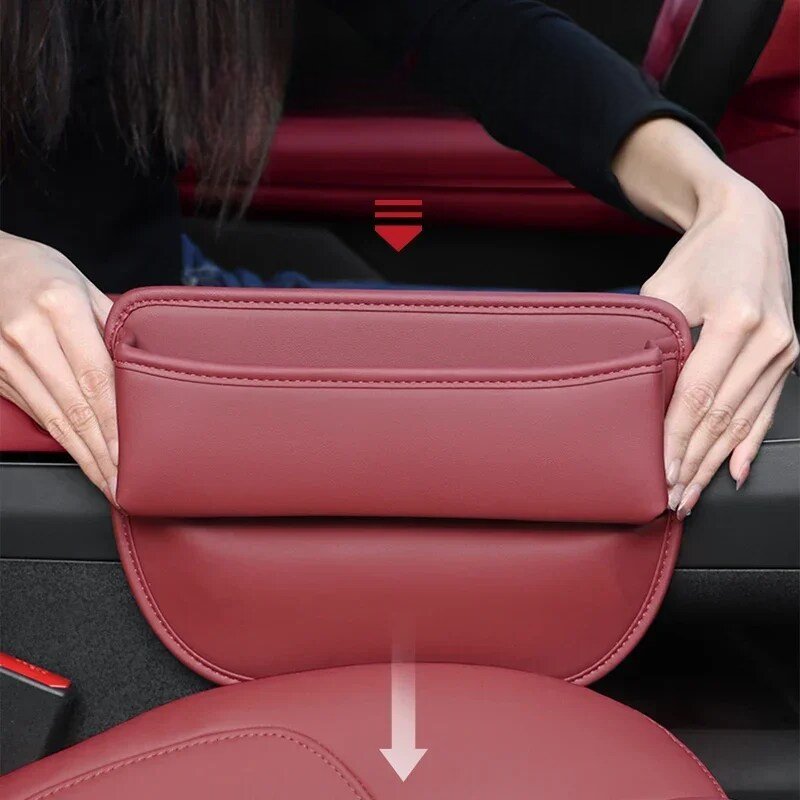 Rangement Voiture - FrontRowSeatStorage™ - Rouge - Confort voiture