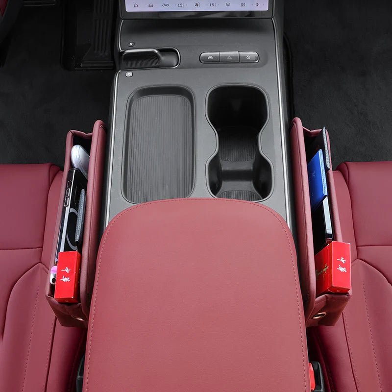 Rangement Voiture - FrontRowSeatStorage™ - Rouge - Confort voiture